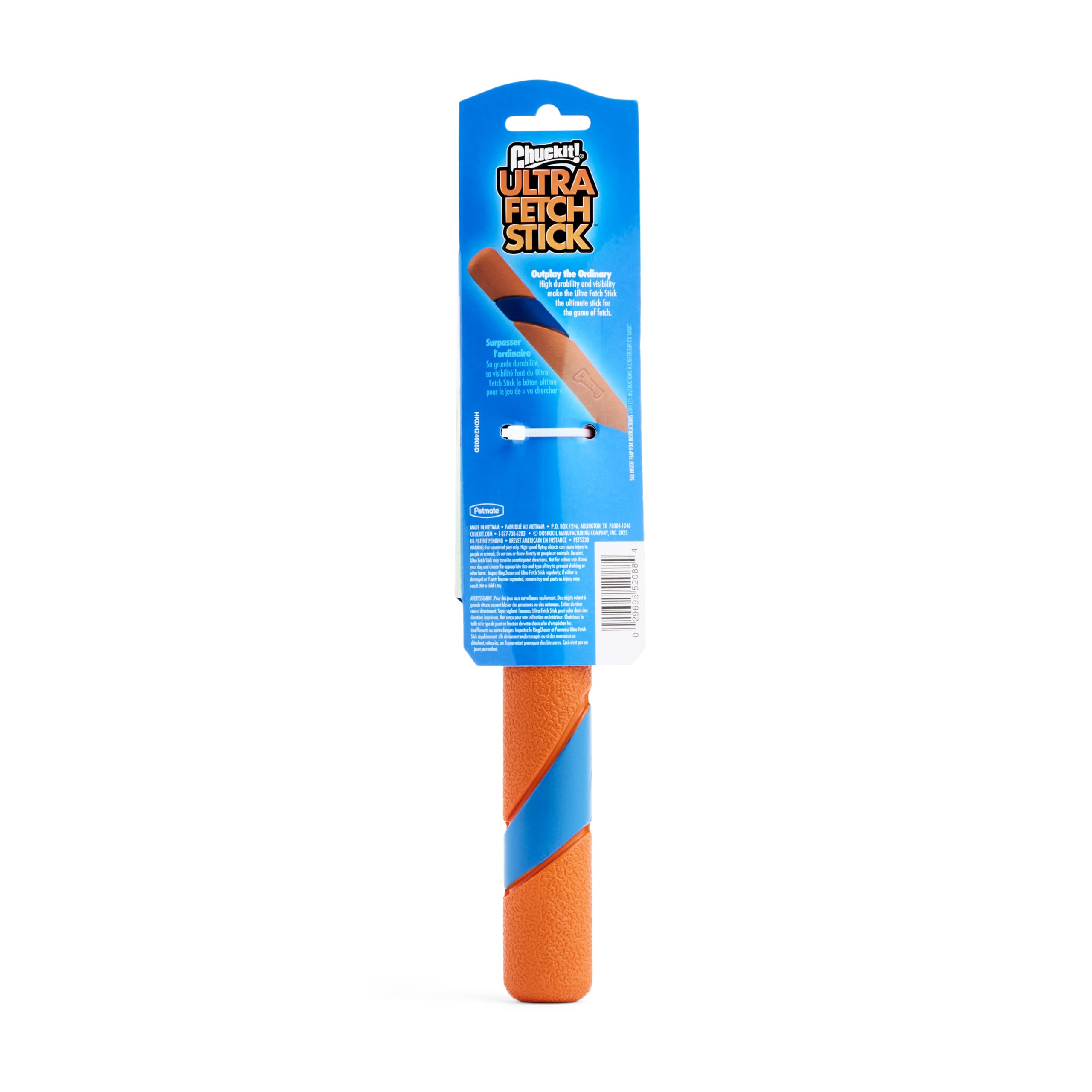 Chuckit! Interactive Dog Toy Ultra Fetch Stick - 12 Inch Outdoor Dog Toy for All Breed Sizes